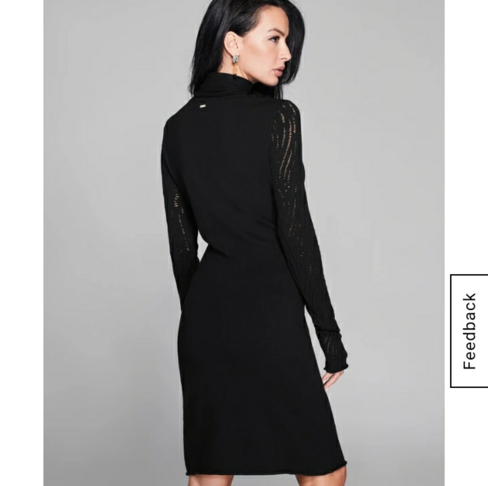 Marciano Demi Distressed Sweater Dress - Picture 2 of 5